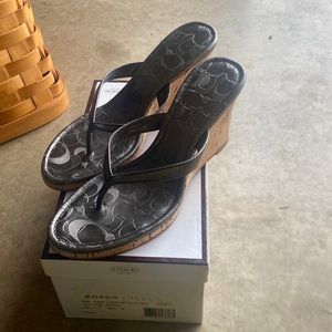 Coach wedge Sandals